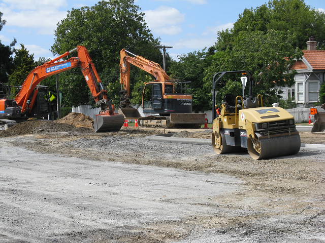 15. More heavy machinery. Cambridge Tree Trust